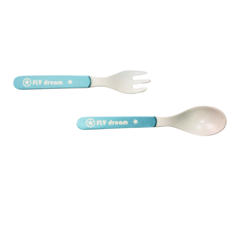 Vajilla Infantil De Fibra De Bambú