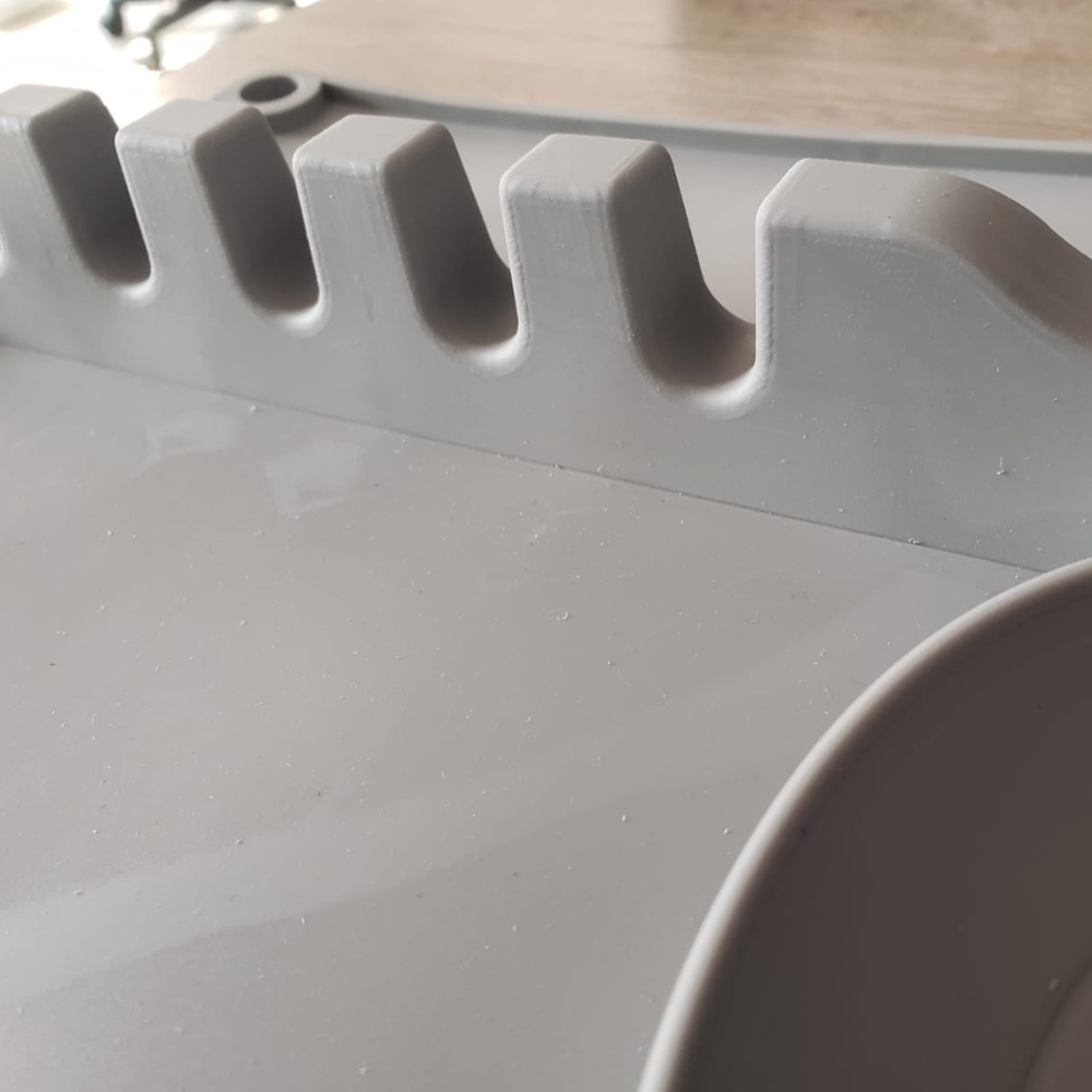 Molde Organizador de Silicona para Utensilios de Cocina