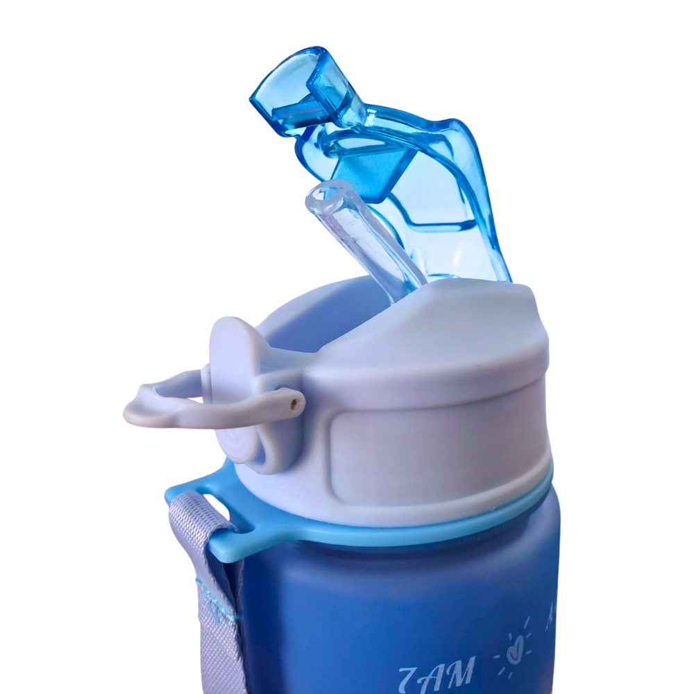 Botilo Motivacional Botella De Agua + Stikers