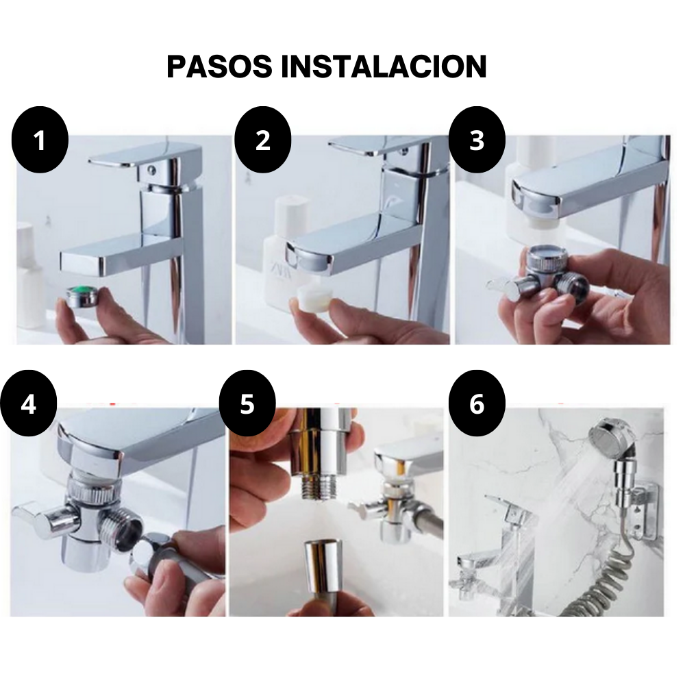 Cabezal de Ducha para Baño