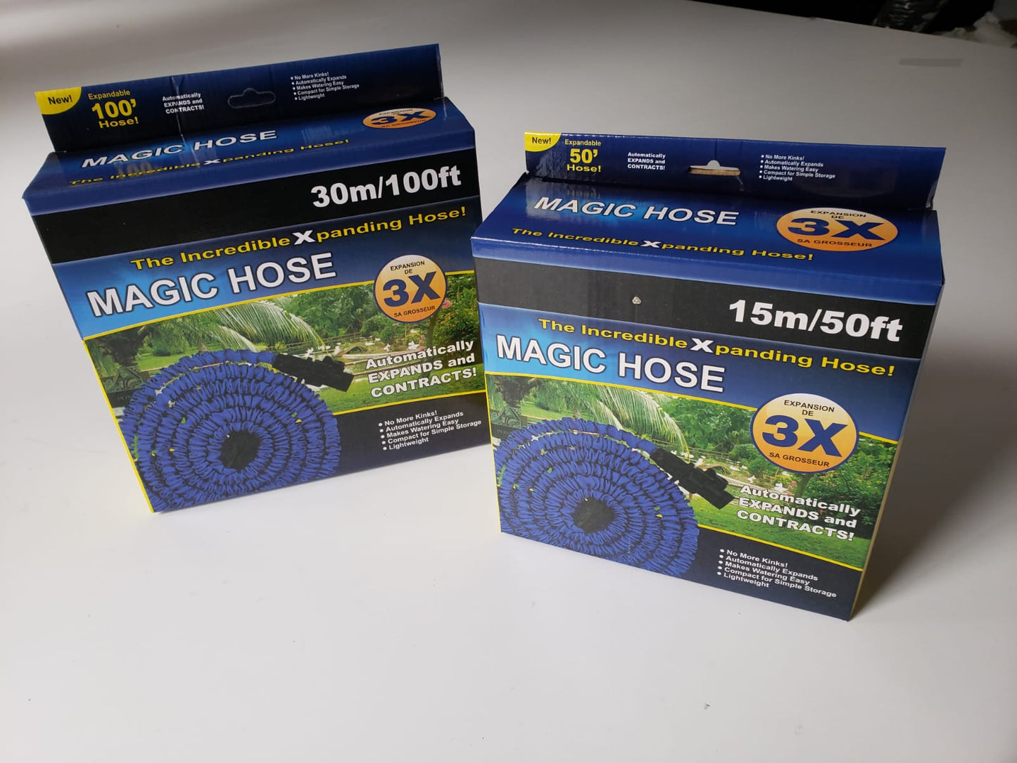 Manguera Expandible A 30m Magic Hose Profesional 100ft
