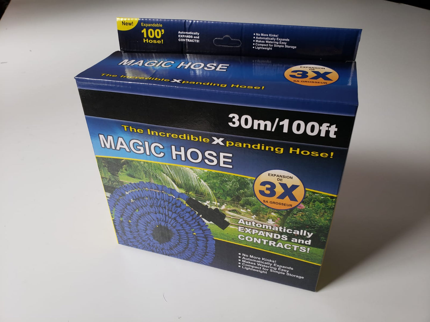 Manguera Expandible A 30m Magic Hose Profesional 100ft