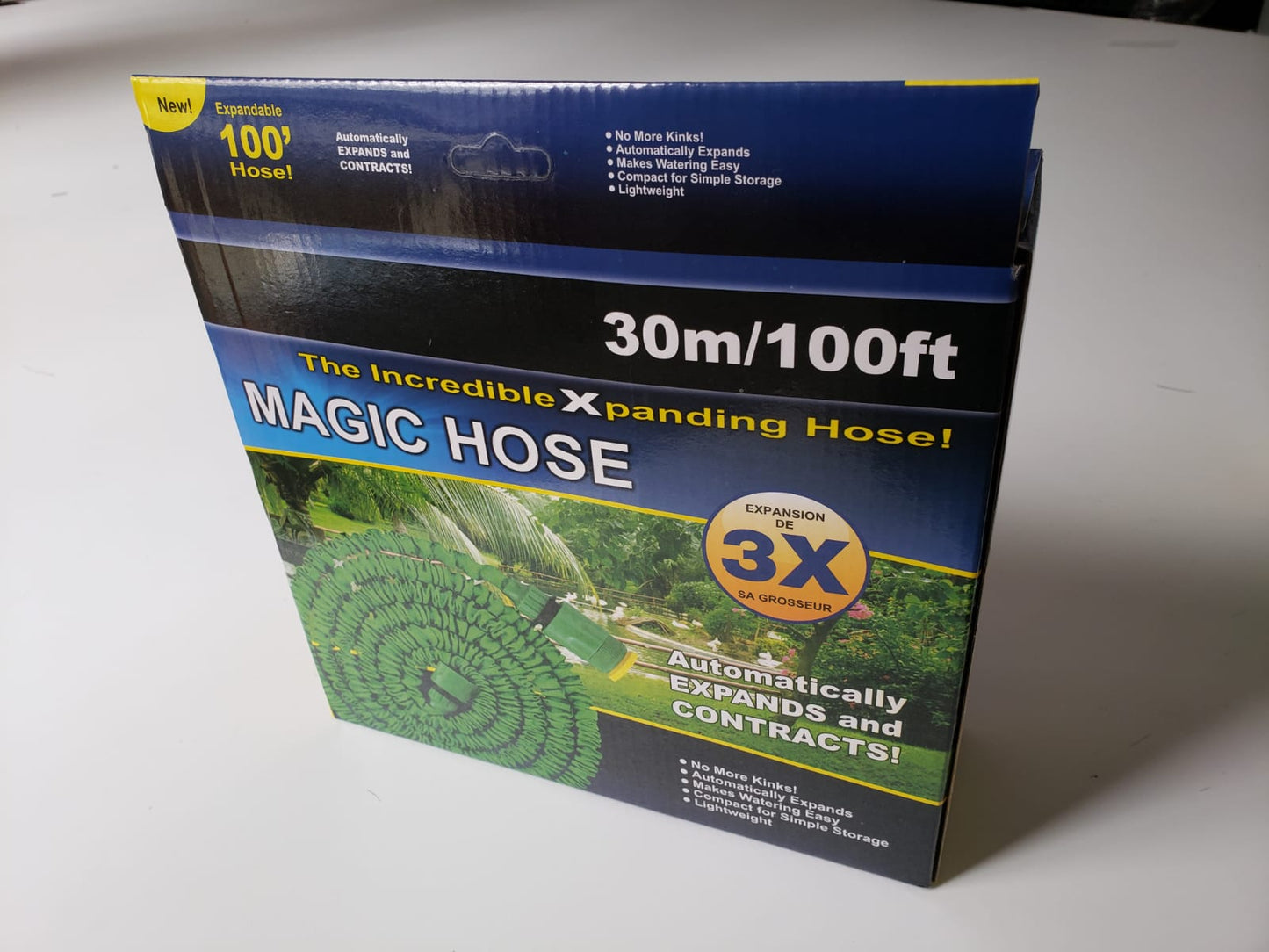 Manguera Expandible A 30m Magic Hose Profesional 100ft