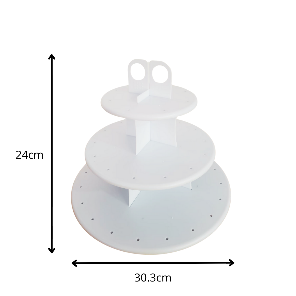 Soporte para Cupcakes de 3 Niveles