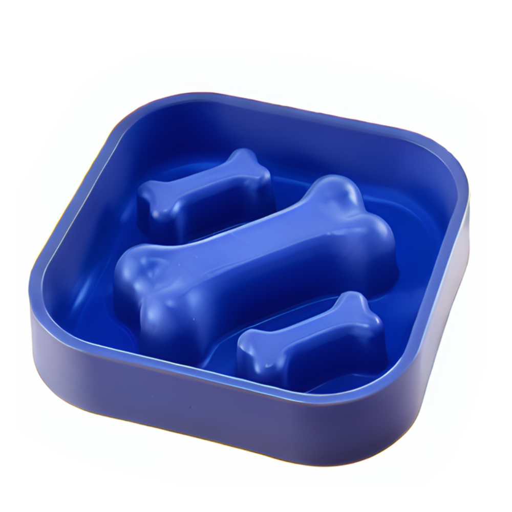 Plato Para Mascotas Alimentación Lenta Antideslizantes
