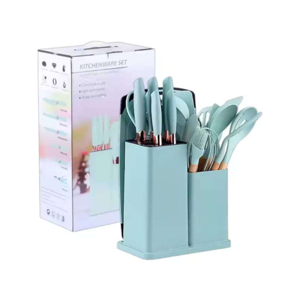 Juego de Utensilios De Cocina x 19 Piezas