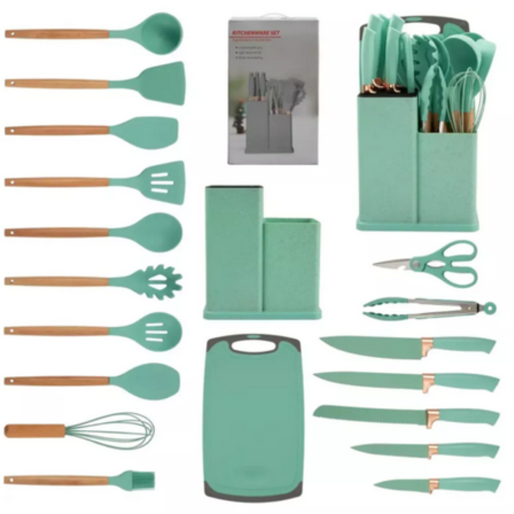 Juego de Utensilios De Cocina x 19 Piezas