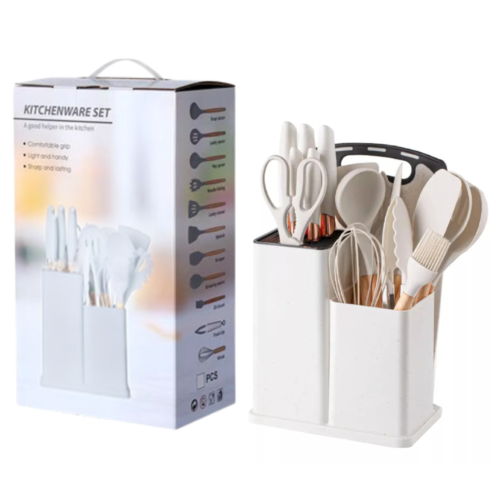 Juego de Utensilios De Cocina x 19 Piezas