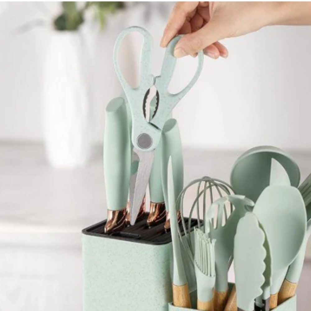 Juego de Utensilios De Cocina x 19 Piezas