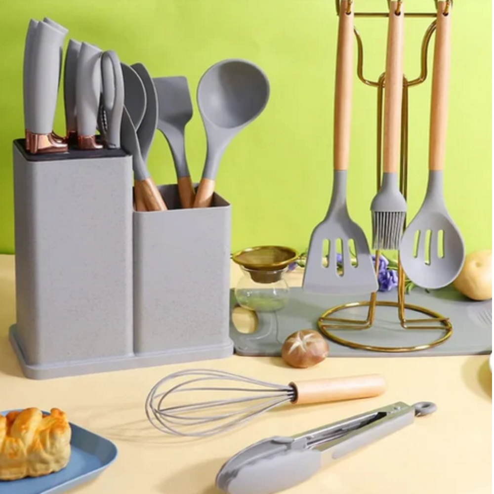 Juego de Utensilios De Cocina x 19 Piezas