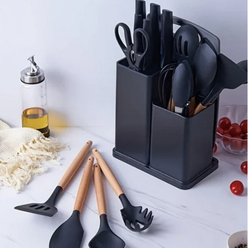 Juego de Utensilios De Cocina x 19 Piezas