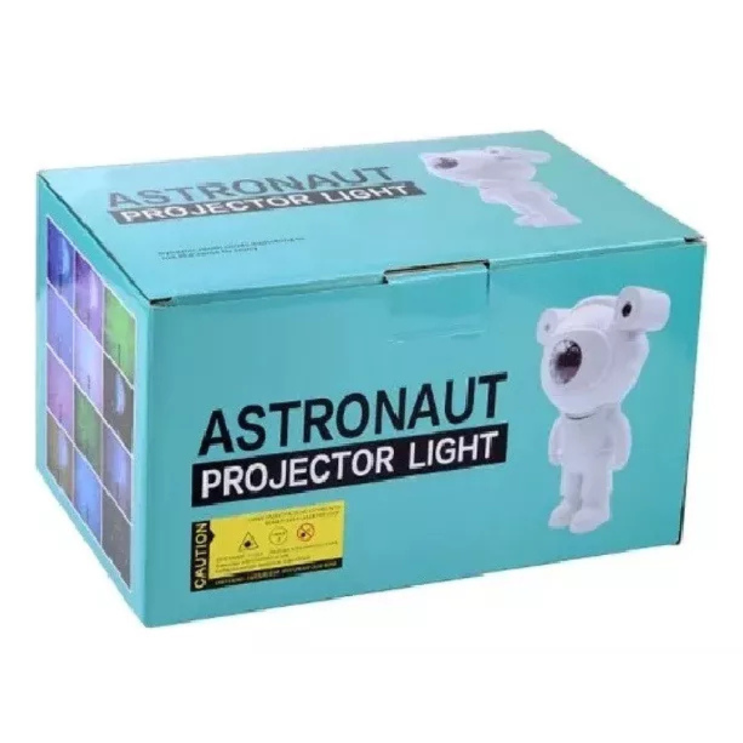 Proyector Astronauta Lampara Galaxia Estrellas Bluetooth