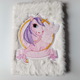 Cuaderno de Peluche Unicornio
