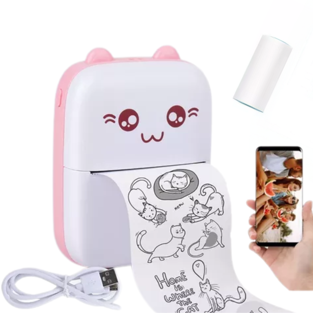 Mini Impresora Portátil Inalámbrica