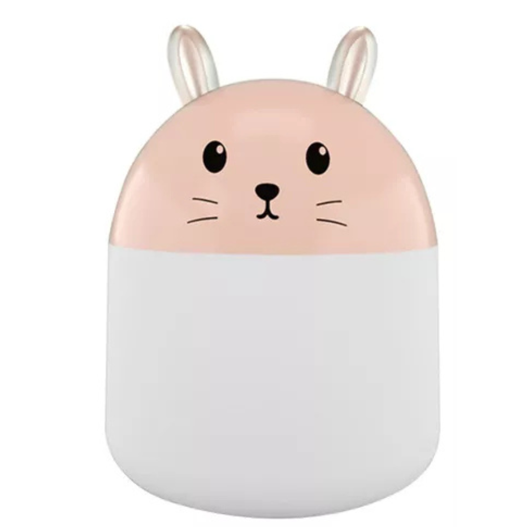 Humidficador Conejo Difusor Ambientador LED 250ml Usb
